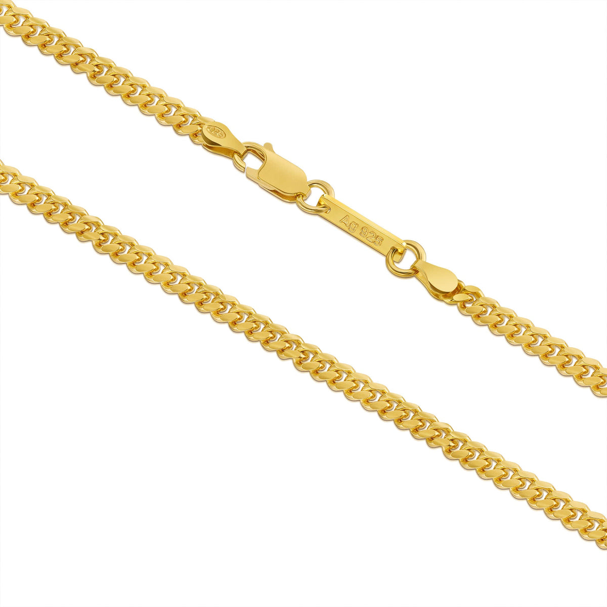 CADENA CUBANA 4 MM ORO 18K ⛓️✨