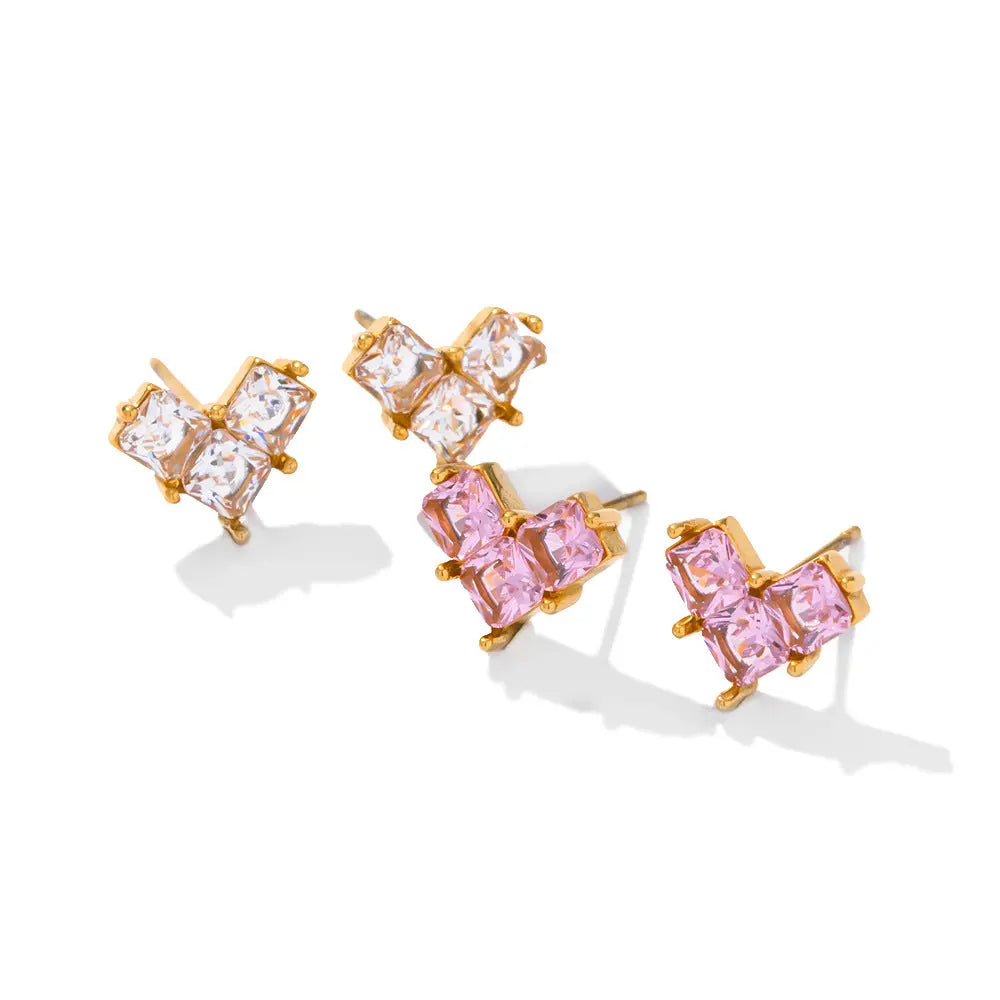 Pendientes Vera en forma de corazón ❤️