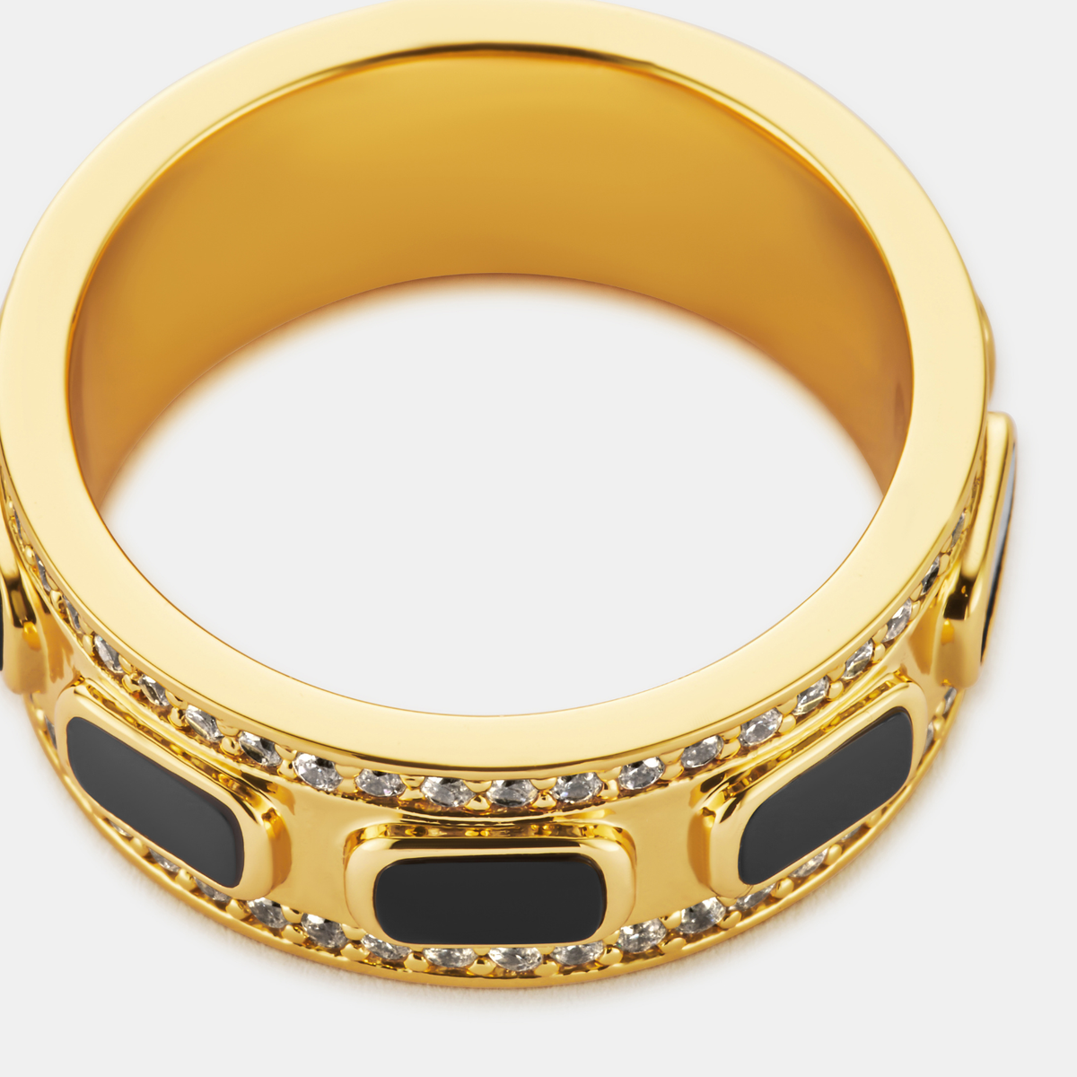 ANILLO ONYX GOLD 18K 🖤✨