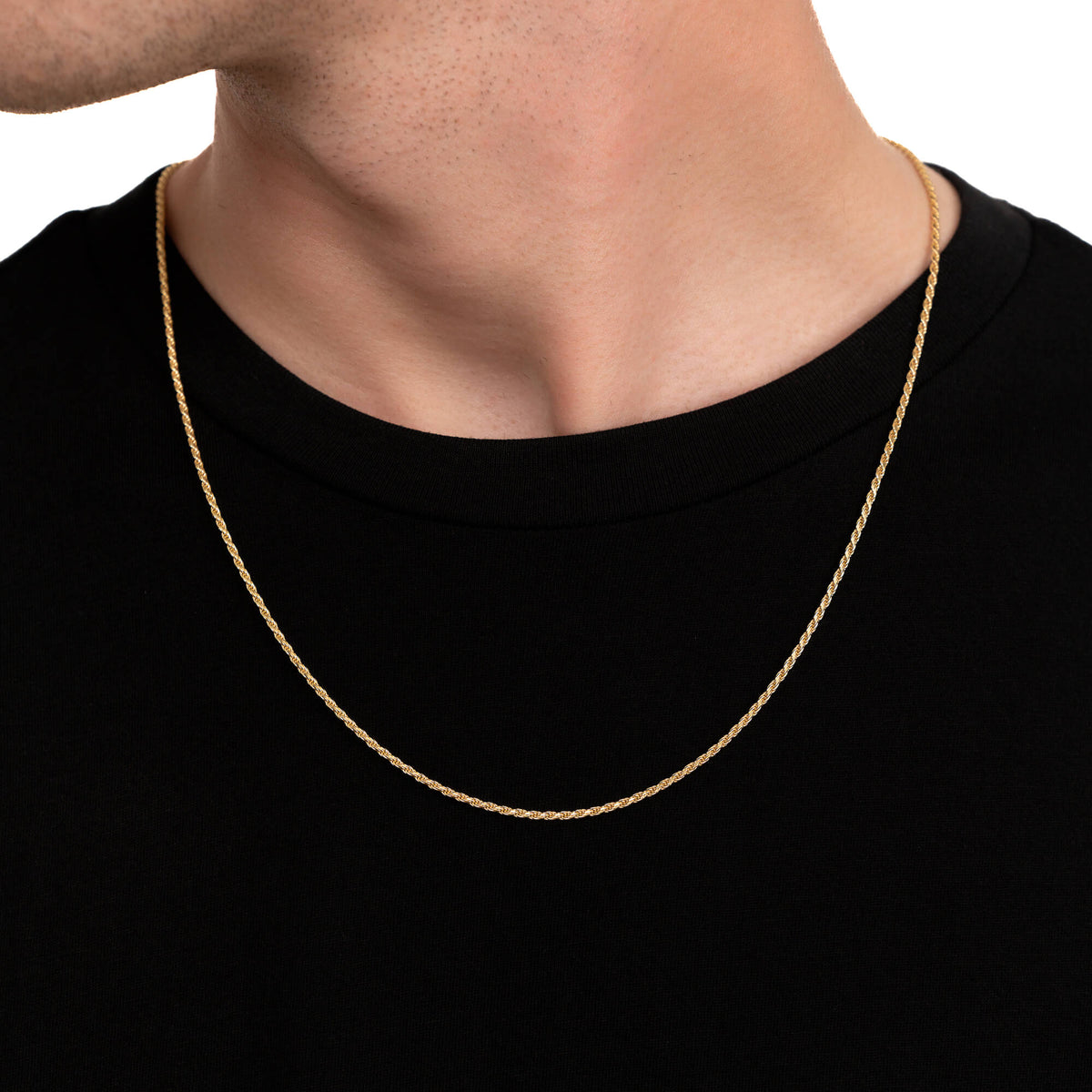 CADENA ROPE 2 MM ORO 18K ⛓️✨