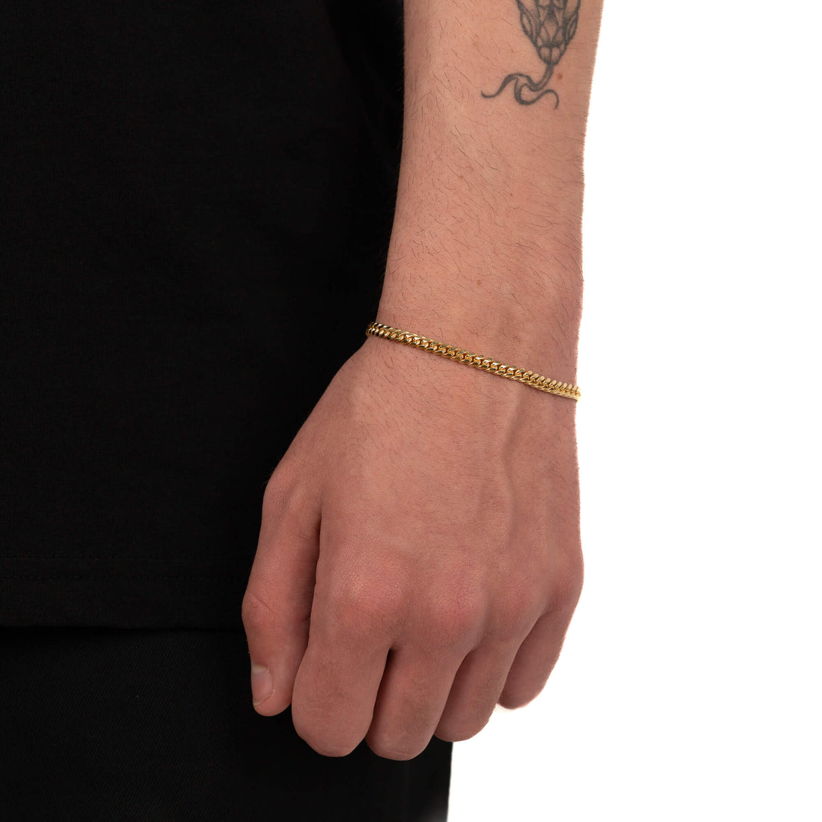 Pulsera Cubana 925 Dorada ✨