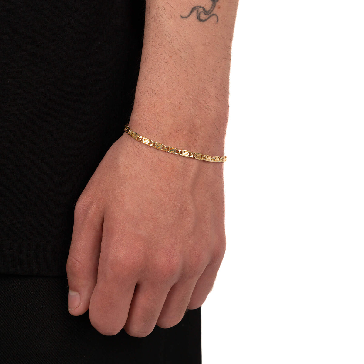 Pulsera S-Panzer 925 Dorada ✨