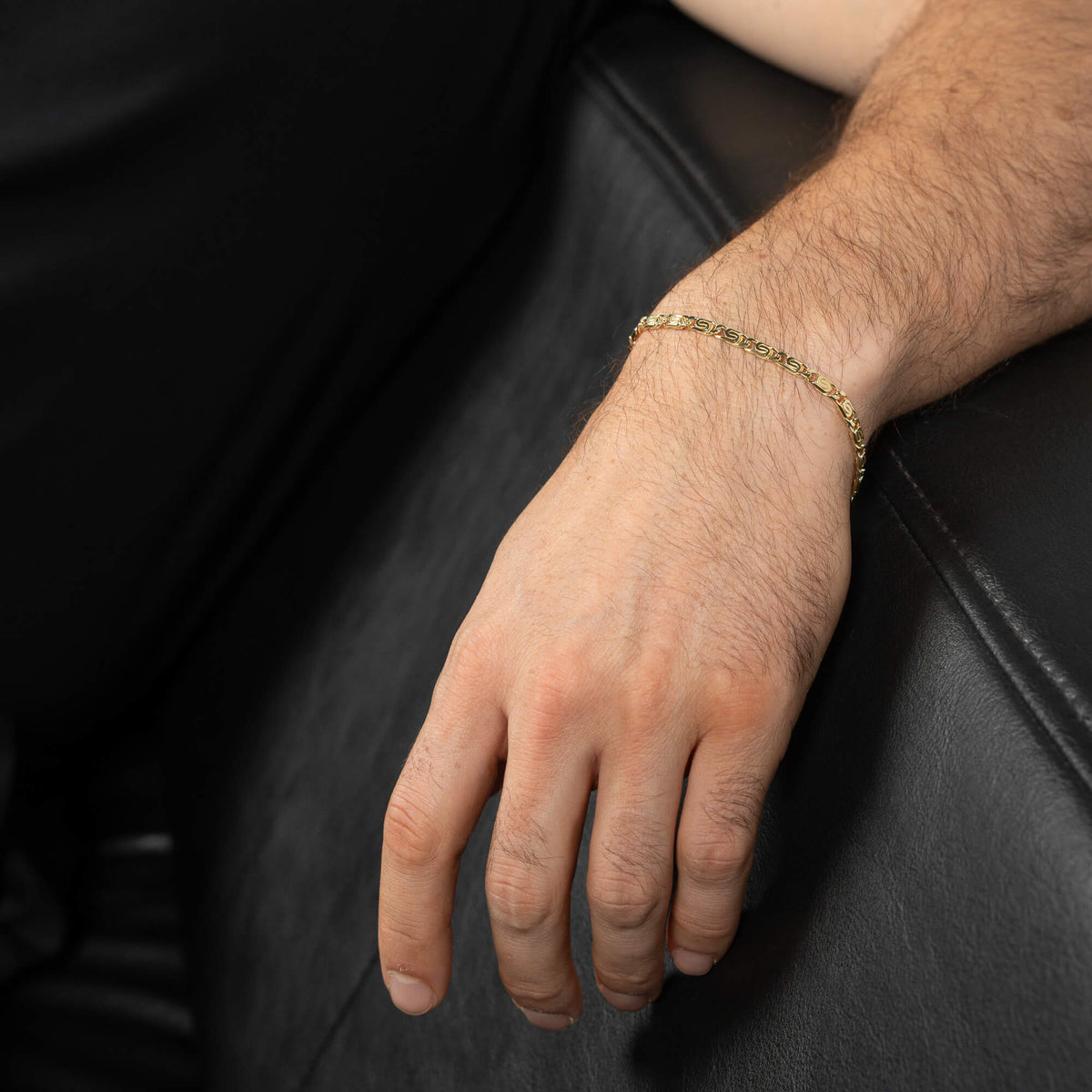 Pulsera S-Panzer 925 Dorada ✨