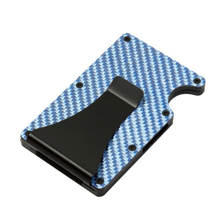 Cartera y Tarjetero de Fibra de Carbono con Bloqueo RFID