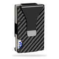 Cartera y Tarjetero de Fibra de Carbono con Bloqueo RFID