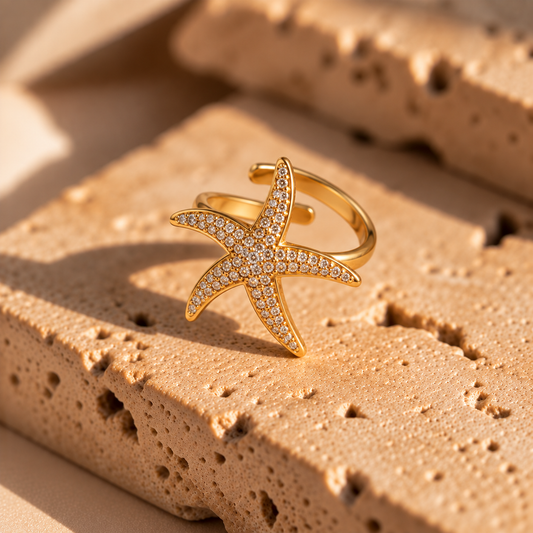 Anillo Estrella de Mar ✨
