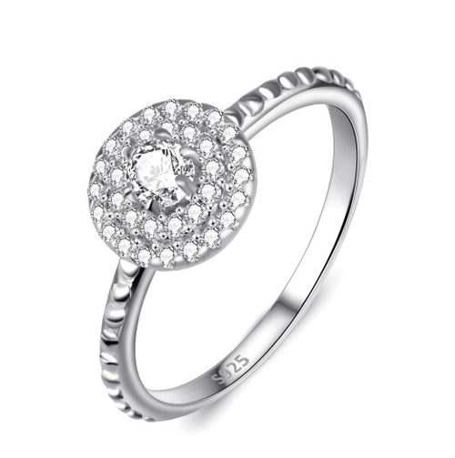 Anillo de Joyería de Plata de Ley 925