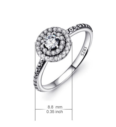 Anillo de Joyería de Plata de Ley 925