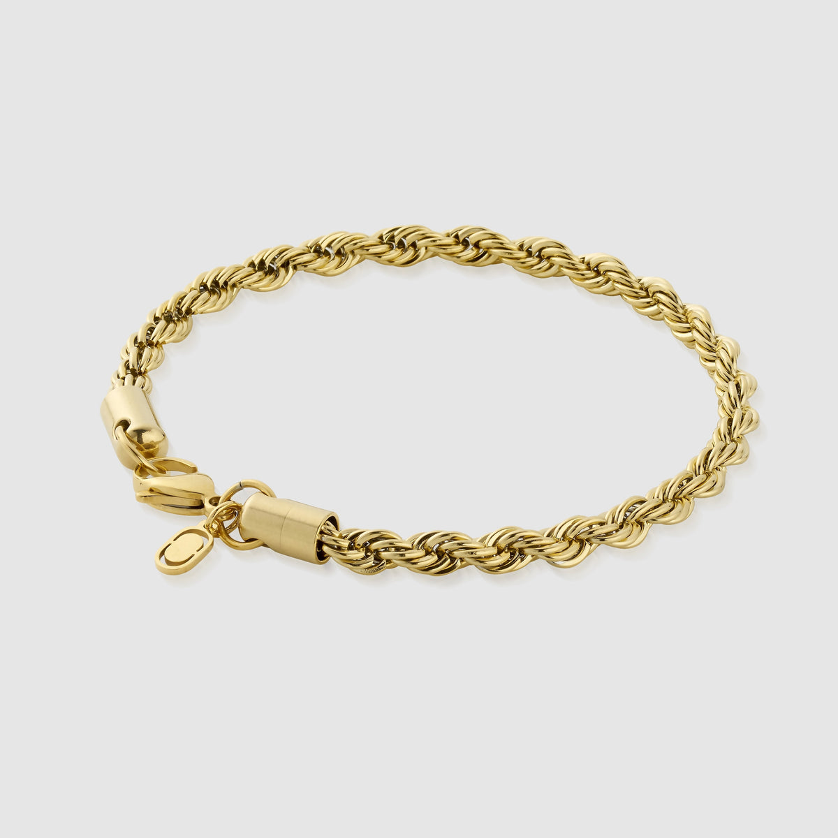 Pulsera de Cuerda (Oro) 5mm