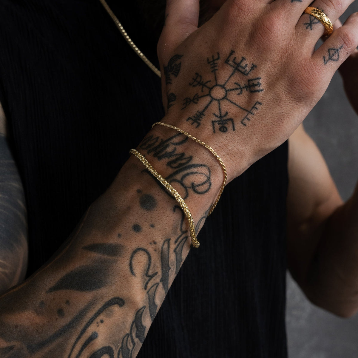 Pulsera Rope 925 Dorada ✨
