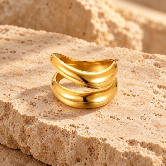 Anillo Aura Dorado.