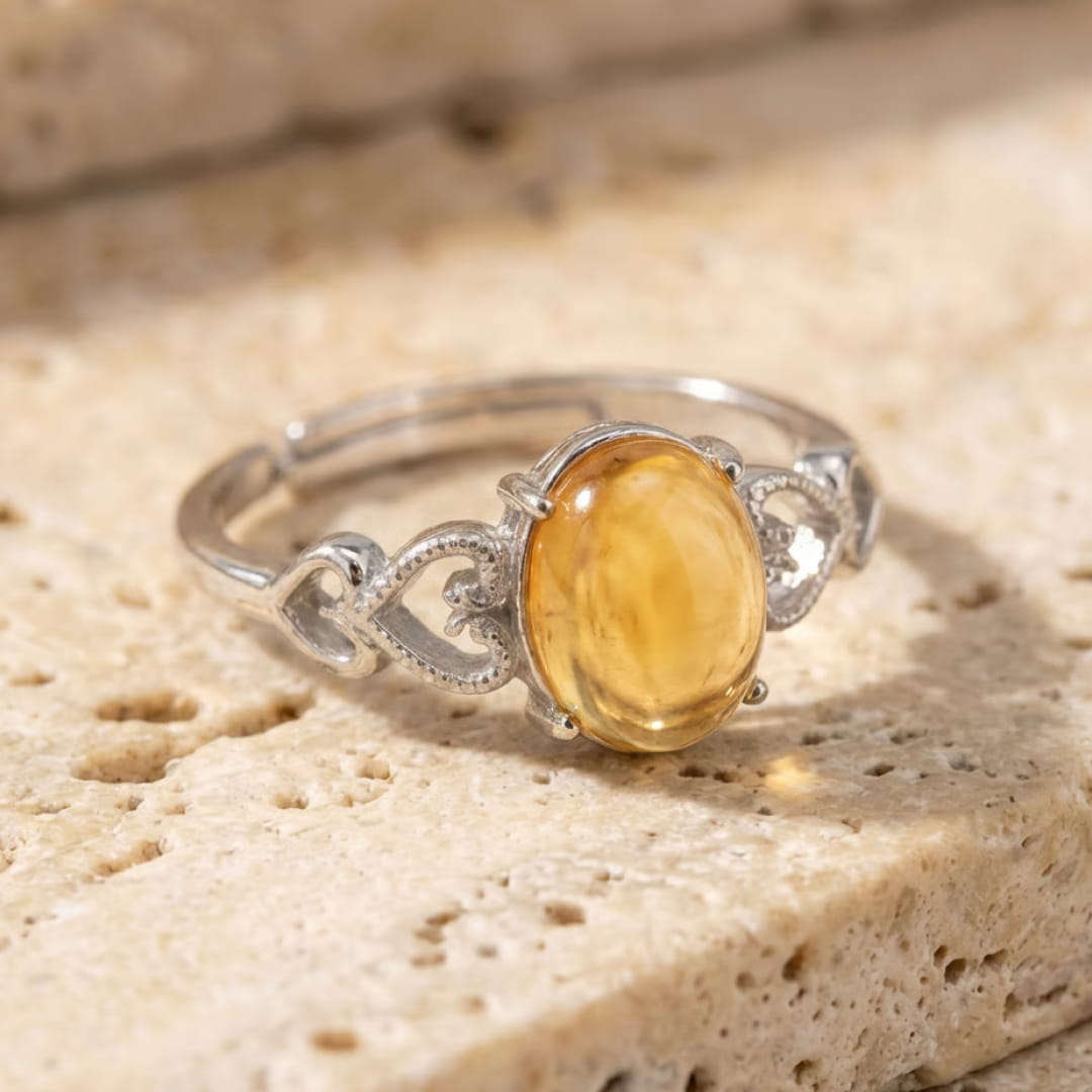 ANILLO CITRINE ☀️💛