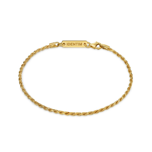 Pulsera Rope 925 Dorada ✨