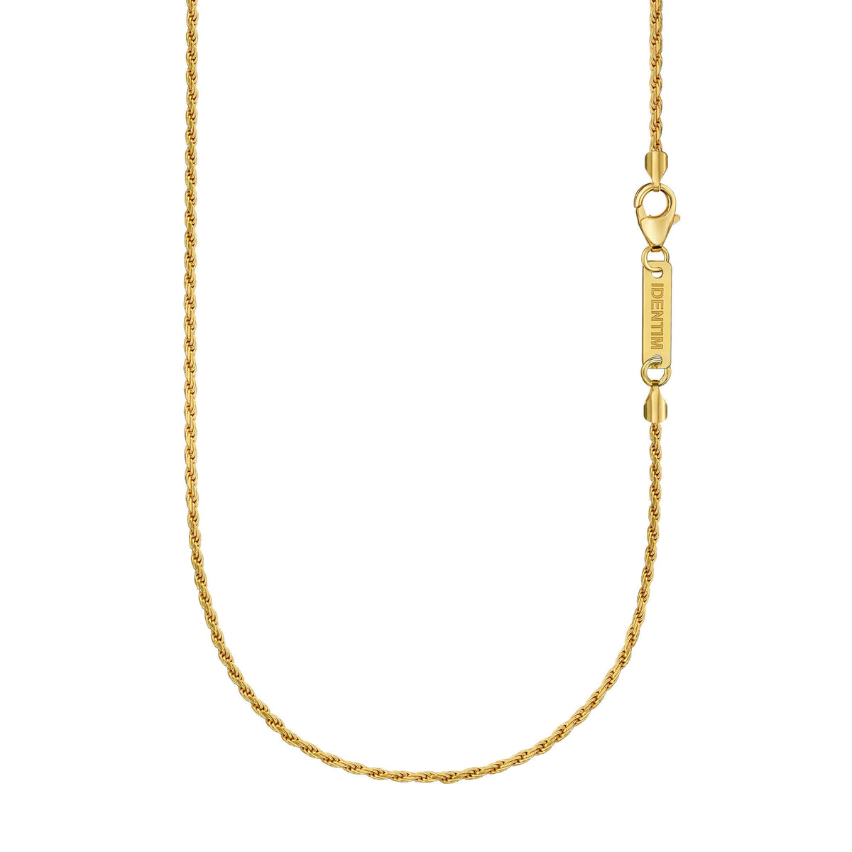 CADENA ROPE 2 MM ORO 18K ⛓️✨