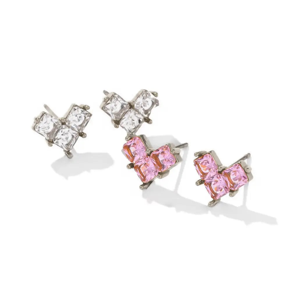 Pendientes Vera en forma de corazón ❤️