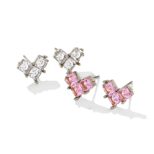 Pendientes Vera en forma de corazón ❤️