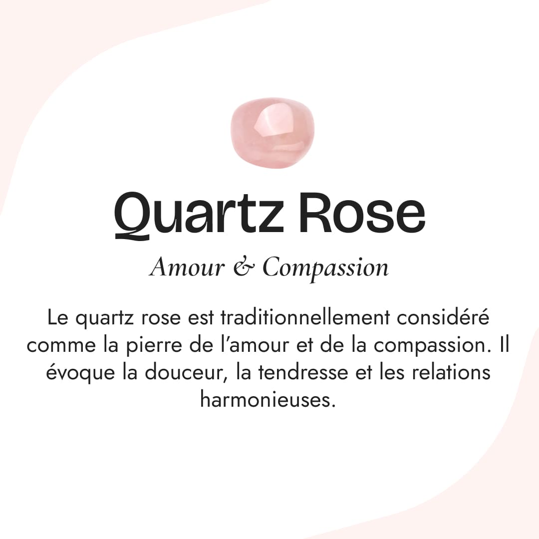 ANILLO GOTA DE CUARZO ROSA 🩷✨