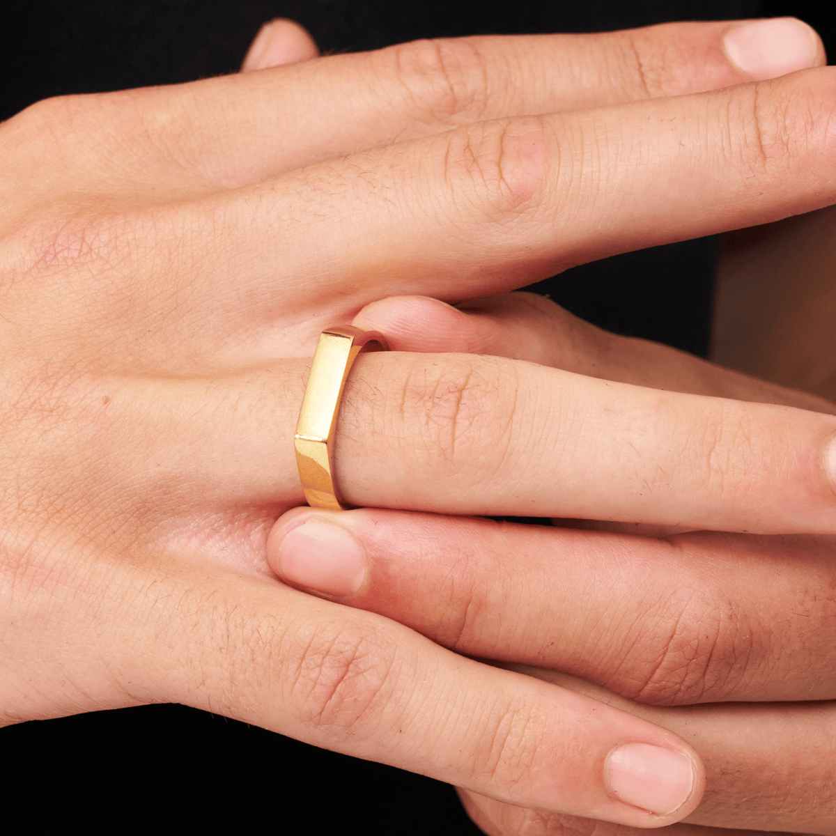 ANILLO SELLO ESSENTIAL GOLD ✨