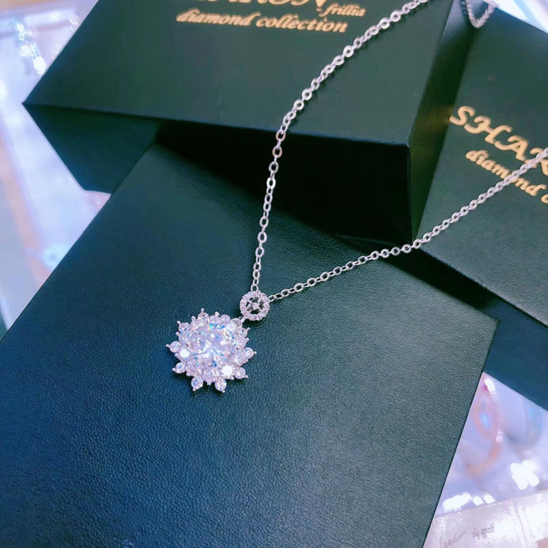 Juego de Joyería de Noche para Mujer con Collar, Pendientes y Pulsera