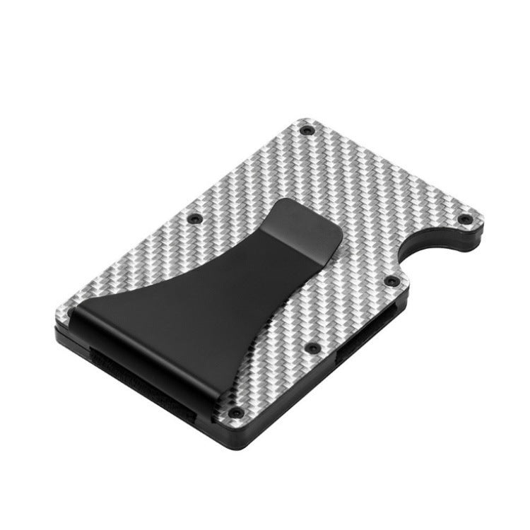 Cartera y Tarjetero de Fibra de Carbono con Bloqueo RFID