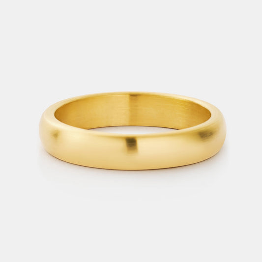 ANILLO ESSENTIAL MATE 18K ✨