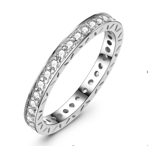 Anillo de Joyería de Plata Esterlina 925
