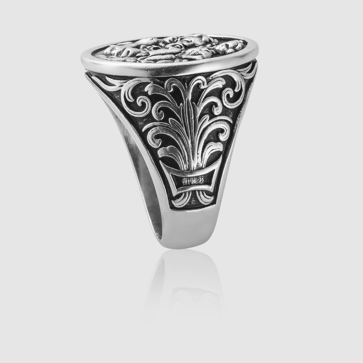 ANILLO SAN CRISTÓBAL PLATA ✝️🛡️
