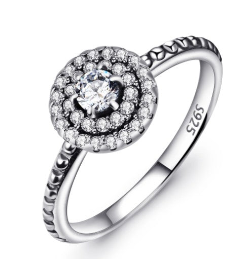 Anillo de Joyería de Plata de Ley 925