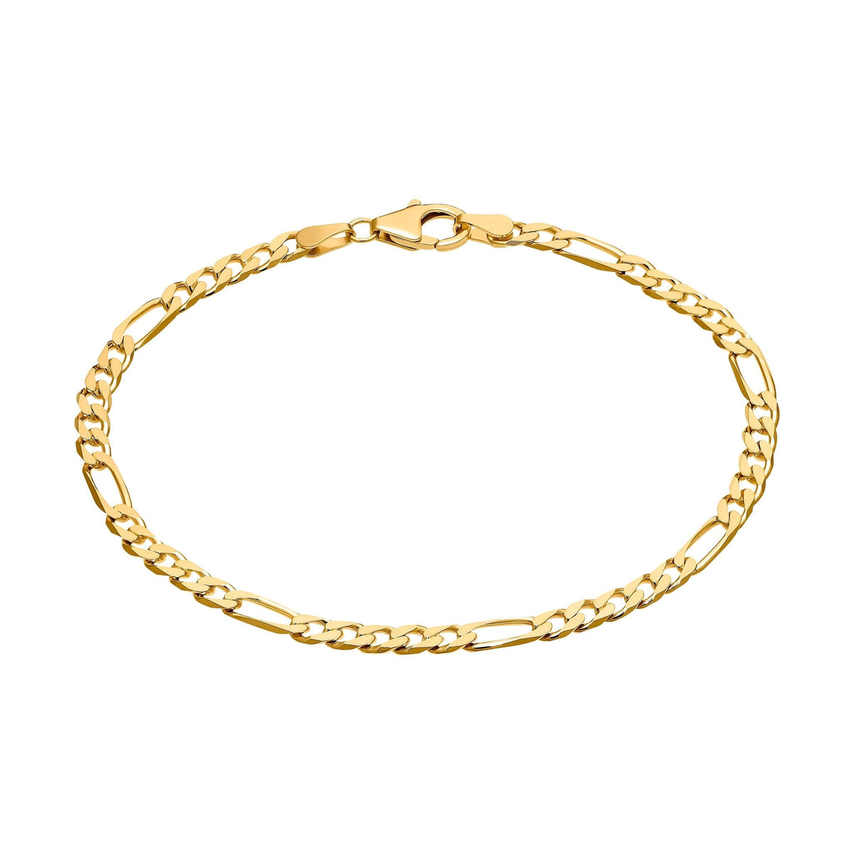 Pulsera Fígaro 925 Dorada ✨