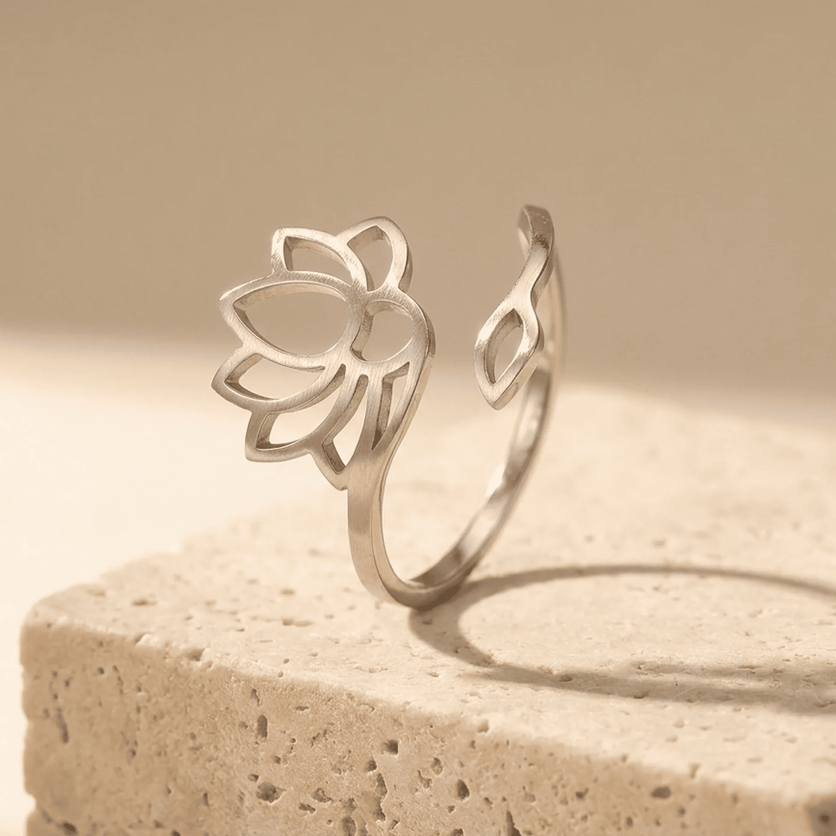 ANILLO FLOR DE LOTO 🪷✨